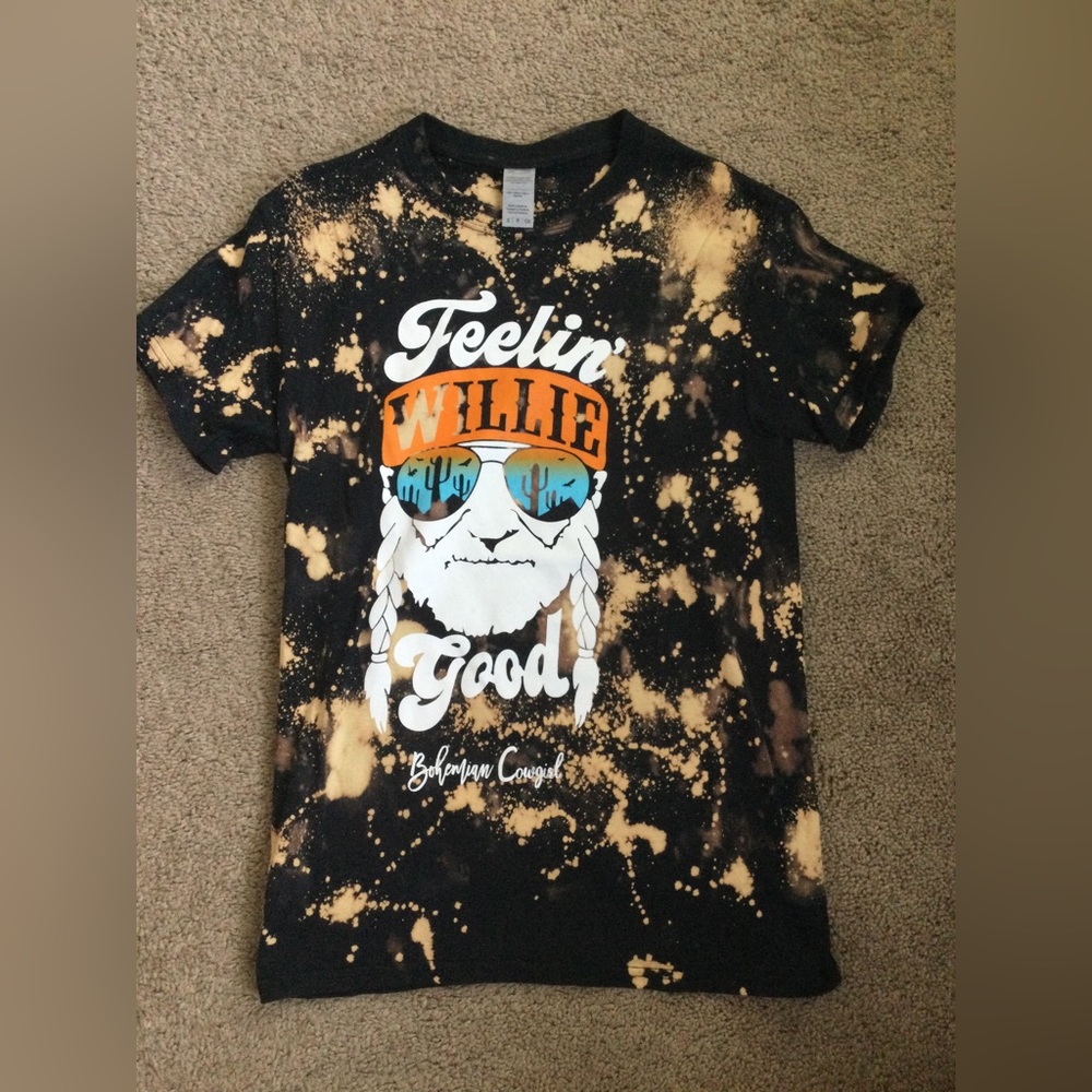 Willie Nelson Tye Dye T-shirt